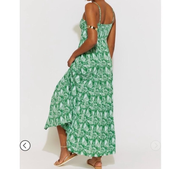 Francesca’s Mi Ami Slit Maxi Dress - L - Picture 2 of 4